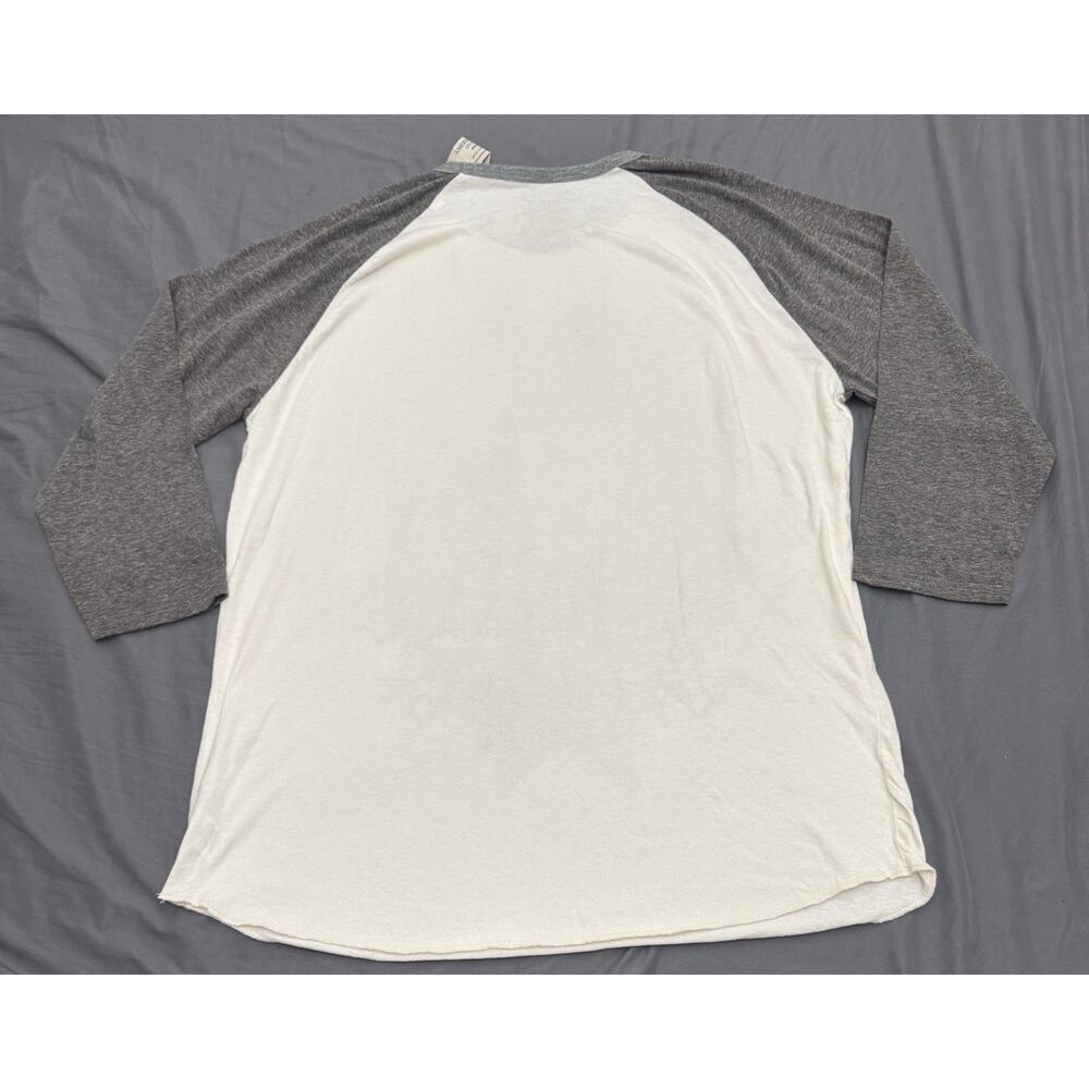 American Eagle Outfitters Mens XL Raglan Graphic T Shirt Aztec Tribal 3/4 Sleeve - Picture 6 of 10